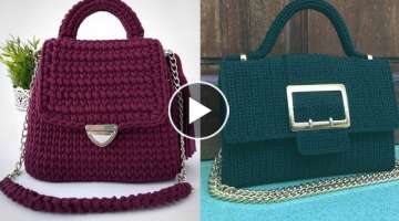 Top Stunning Crochet bag and purse patterns | crochet, crochet bags, crochet purse, crochet handb...