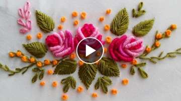 Hand Embroidery: Brazilian Embroidery/Bullion knot