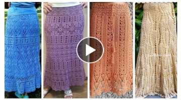 Very Impressive And Stylish Unique Crochet Skirts Designs Ideas For Woman And Girl Ideas