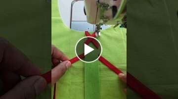 Sewing tips and trick | sewing techniques for beginners 360 #shorts