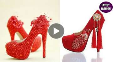 bridal high heels || दुल्हन रेड सैंडल || हील || bridal red ...