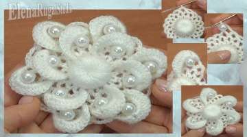 Crochet Double Layered Flower