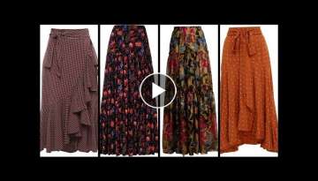 Top stunningly beautiful floral printed skirts designs ideas for women 2021// gorgeous ideas of 2...