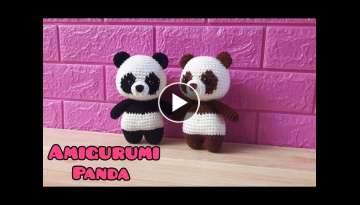 Amigurumi Panda | part 1| panda rajut [original pattern by Ami Saigon]
