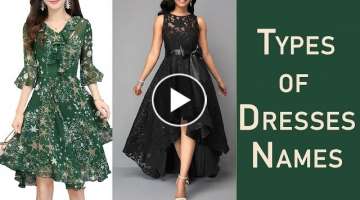 Types of Dresses Names 2021 - Types of Dresses List with Pictures 2021