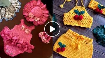 Crochet Summer Baby Dresses, Crochet Baby Frock, crosia Frock, #beautyhorizonandart