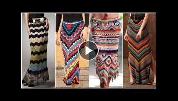 very attractive daily wear skirts designs with blouse style crochet pattern designs ideas