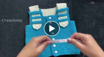 Knitting Smart Dress for Baby Exclusive Knitting