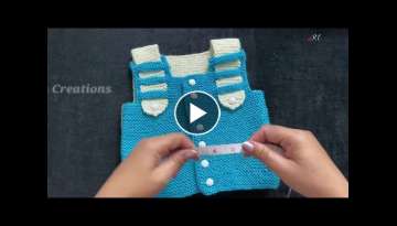 Knitting Smart Dress for Baby Exclusive Knitting