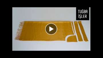Kullanılmayan Şaldan Tiril Tiril Yazlık Elbise Yapımı | Tuğba İşler
