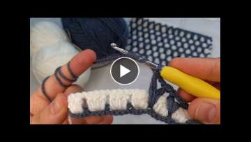 Bu Modele Bayılacaksınız????Super Easy crochet blanket knitting Tejidos a crochet How to croch...