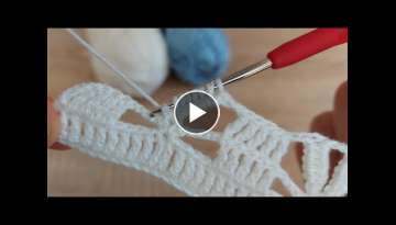 How To Tunisian Crochet Knitting Tığ İşi Tunus İşi Örgü Yelek Şal Modeli