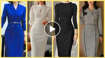 Gorgeous office Bodycon dresses collection for women 2020// Summer Bodycon dresses Style ideas
