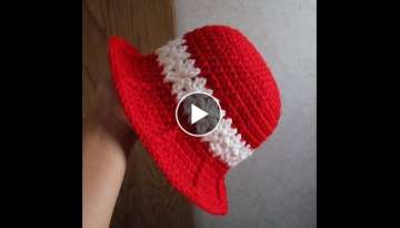 Crochet Baby Girl Hat Part 1 of 3 Updated Free Pattern in the description