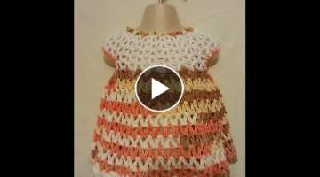 Easy to Crochet Toddler Dress | Spring or Summer | Bag o day Crochet Tutorial #227