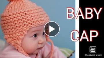 Very Easy And Beautiful Knitting Pattern For Baby Cap,Hat,and topi design#307* Knitting in Hindi*...