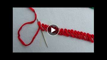 Chinese Knot stitch, basic hand embroidery tutorial