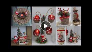 8 Jute craft Christmas decorations ideas | Home decorating ideas