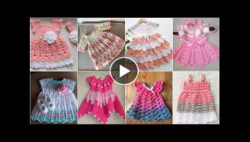 Most demanding crochet hand made baby frocks pattern and designs with new ideas