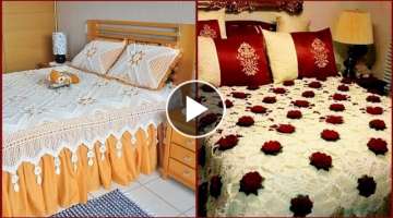 most demanding and ideal looks new crochet patterns handmade bed sheets design and collection