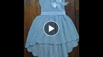 Bebek Elbisesi Nasıl Örülür? Bebek Elbise Modelleri | Knit Baby Dress Pattern