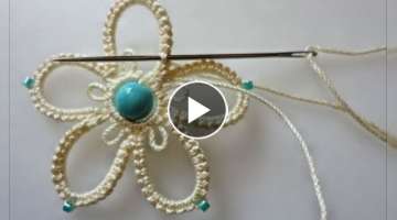 amazing needle trick hand Embroidery Flower Design easy 2020 Embroidery Flower
