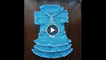 Crochet baby dress| Crochet Cardigan| Free |Crochet Patterns| 515