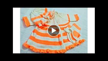 Baby Girls Knitted Frocks/Beanie/socks/shoes Ideas 2022 |Crochet Winter Designs | Art and Handcra...